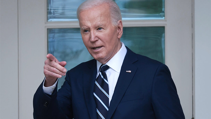 El presidente Joe Biden en Washington el 14 de mayo de 2024. (Win McNamee/Getty Images)