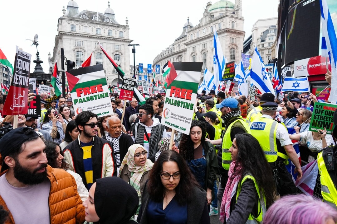 Ministerio del Interior británico considera propuesta para frenar protestas pro-Palestina
