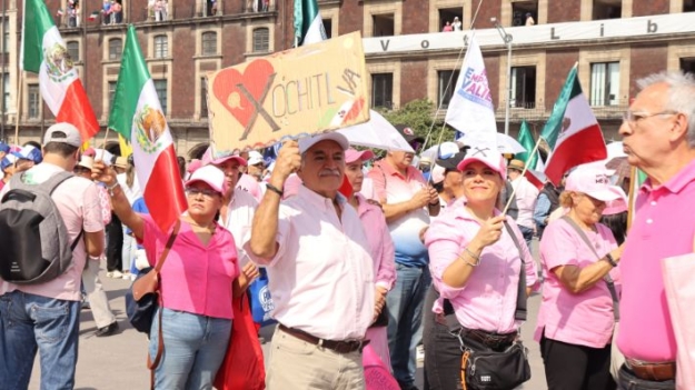 «Marea Rosa» pide defender la vida, la libertad y la democracia, esto dijeron los asistentes