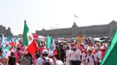 «Marea Rosa» pide defender la vida, la libertad y la democracia, esto dijeron los asistentes