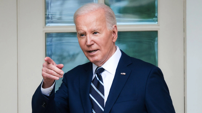 El presidente Joe Biden en Washington, el 14 de mayo de 2024. (Win McNamee/Getty Images)