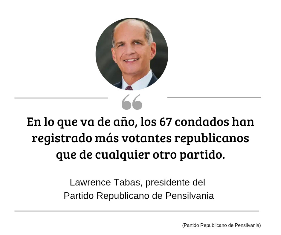 Lawrence Tabas Presidente del Partido Republicano.