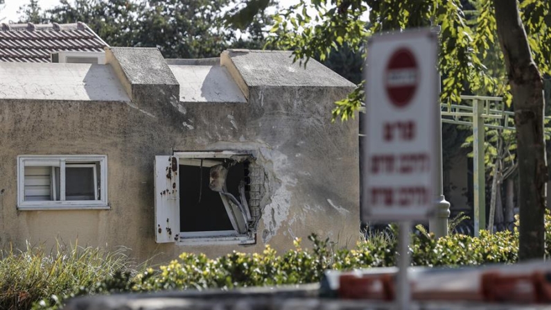 Uno de los kibutz atacados por Hamás en octubre de 2023. EFE/ Manuel Bruque
