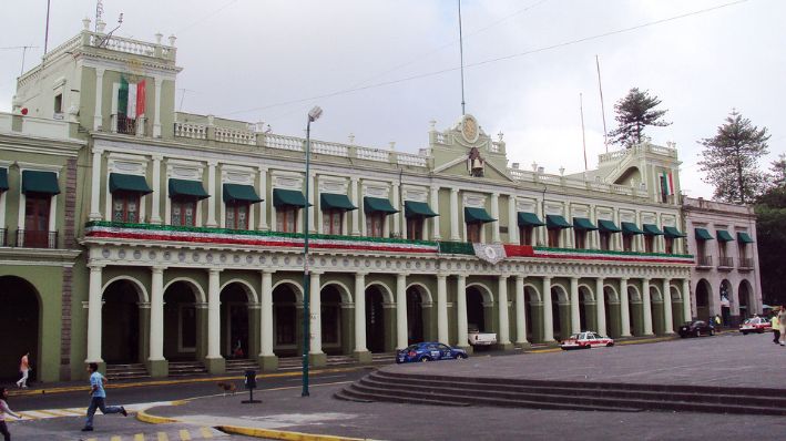 Imagen de archivo del Palacio de Gobierno de Xalapa, Veracruz. (Pedro Landa García / CC BY-SA 3.0 DEED)