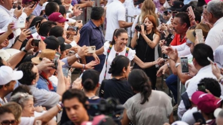 Claudia Sheinbaum realizará su cierre de campaña en medio de manifestación de la CNTE