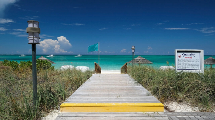 Vista del Beaches Turks & Caicos Resort Villages & Spa el 25 de septiembre de 2016 en Providenciales, Islas Turcas y Caicos. (Dimitrios Kambouris/Getty Images para Beaches Turks & Caicos)