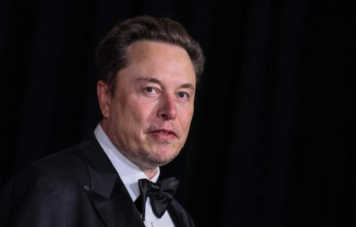 Elon Musk en Los Ángeles, California, el 13 de abril de 2024. (Etienne Laurent/AFP vía Getty Images)