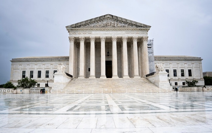 El edificio de la Corte Suprema de EE.UU. en Washington, el 29 de mayo de 2024. (Madalina Vasiliu/The Epoch Times)