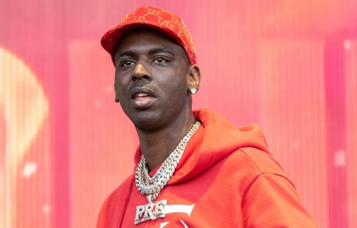 Young Dolph actúa durante el Festival Astroworld en Houston, Texas, el 9 de noviembre de 2019. (Suzanne Cordeiro/AFP vía Getty Images)