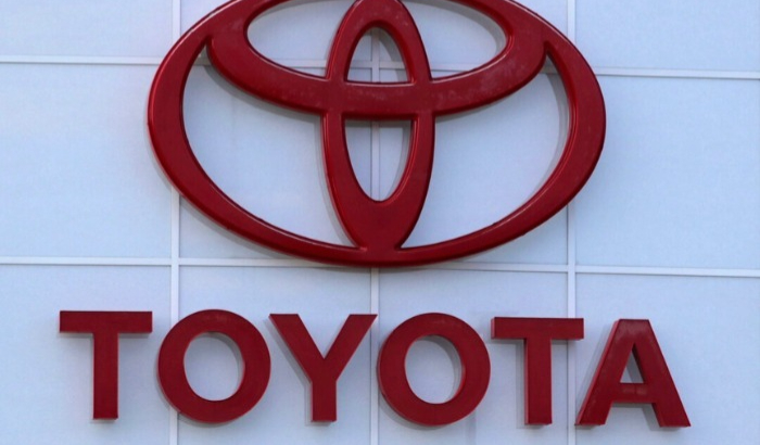 El logotipo de Toyota se ve en un concesionario en Manchester, NH, el 15 de agosto de 2019.(Charles Krupa/AP Photo)