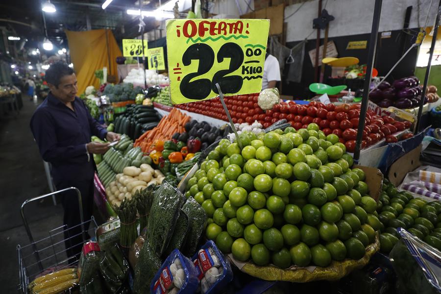 Inflación en México repunta al 4.69 % en primera quincena de octubre