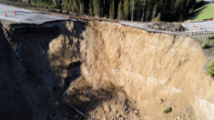 Emergencia en Wyoming por derrumbe de carretera de Teton Pass