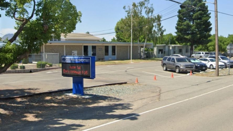 Escuela Primaria Nuestro en Live Oak, California, en mayo de 2023. (Google Maps/The Screenshot vía The Epoch Times)