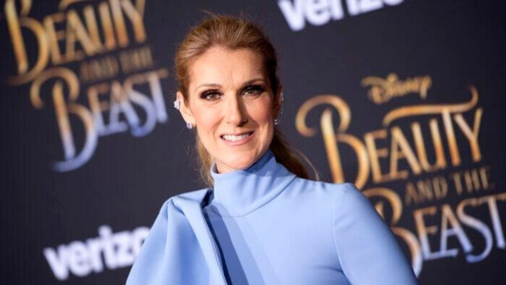 La cantante Celine Dion asiste al estreno mundial de "La Bella y la Bestia" en el Teatro El Capitán de Hollywood, California, el 2 de marzo de 2017. (Valerie Macon/AFP vía Getty Images)