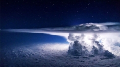 ¡Impactante! Piloto captura fotos de intensas tormentas a 40 mil pies de altura