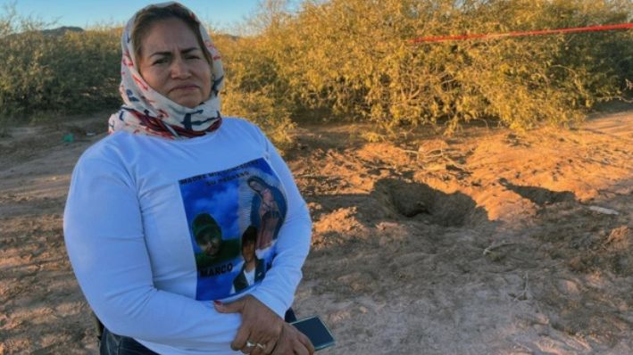 Imagen de archivo de Cecilia Flores, líder del colectivo Madres Buscadoras de Sonora. (EFE/Daniel Sánchez)