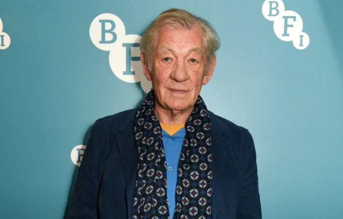 Ian McKellen asiste a la proyección del 25 aniversario de "Bent" en Londres, Inglaterra, el 27 de septiembre de 2022. (Nicky J Sims/Getty Images)