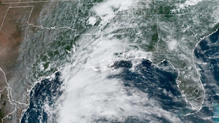 Alberto, la primera tormenta tropical del año en el Golfo de México