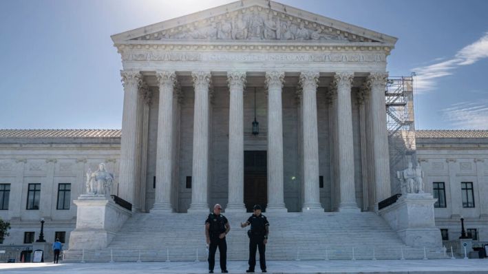 La Corte Suprema de Estados Unidos en Washington, el 21 de junio de 2024. (Madalina Vasiliu/The Epoch Times)