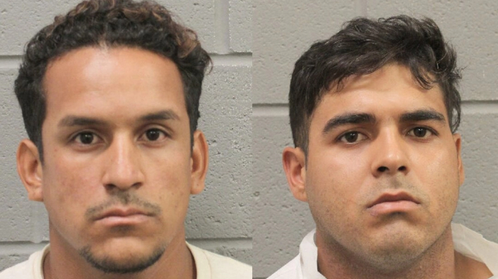 Franklin Peña, de 26 años, y Johan José Martínez, de 22, fueron arrestados por el Departamento de Policía de Houston y acusados del asesinato capital de una niña de 12 años. (Cortesía del Departamento de Policía de Houston)