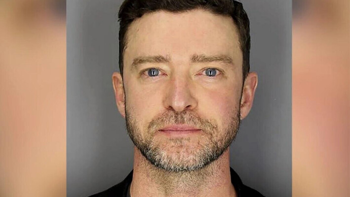 Justin Timberlake en una fotografía proporcionada por las autoridades el 18 de junio de 2024. (Departamento de Policía de Sag Harbor vía AP)