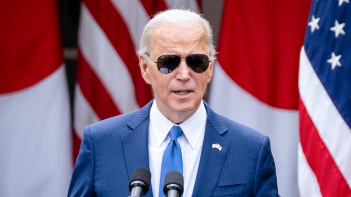 El presidente Joe Biden habla en Washington el 10 de abril de 2024. (Madalina Vasiliu/The Epoch Times)