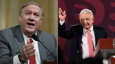 Mike Pompeo y AMLO tienen opiniones encontradas por reformas a la constitución mexicana