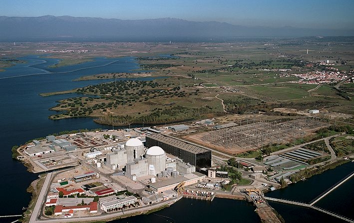 Fotografía de la Central Nuclear de Almaraz (CNA), en una fotografía de archivo.. EFE