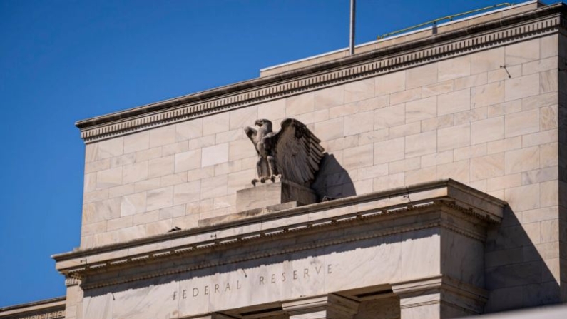 El edificio de la Reserva Federal en Washington el 25 de marzo de 2024. (Madalina Vasiliu/The Epoch Times)