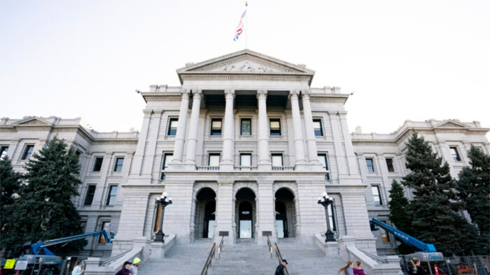 El Capitolio del Estado de Colorado en Denver el 20 de octubre de 2019. (Patrick McDermott/Getty Images)
