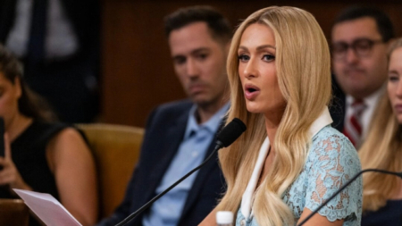 Paris Hilton solicita en Capitolio financiación y reforma de la asistencia infantil