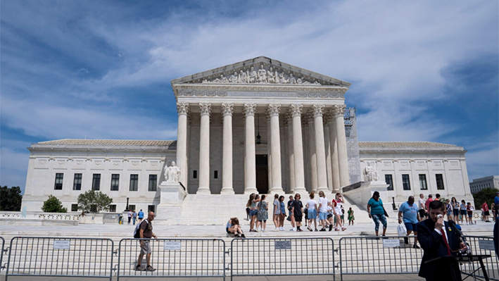 La Corte Suprema de EE. UU. en Washington el 25 de junio de 2024. (Madalina Vasiliu/The Epoch Times)
