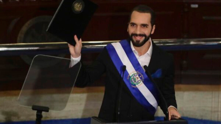 El presidente de El Salvador, Nayib Bukele, en una fotografía de archivo. EFE/Rodrigo Sura