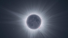 Astrofotógrafo capta icónica aura del Sol durante el eclipse total: ¡Y los resultados son mágicos!