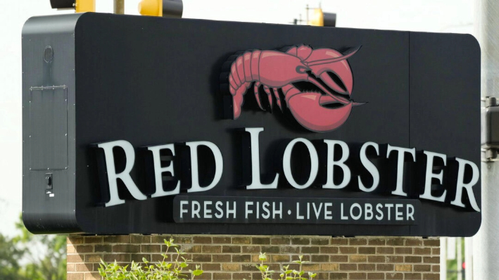 Un restaurante Red Lobster se ve en Schaumburg, Illinois, el 20 de mayo de 2024. (The Canadian Press /AP-Nam Y. Huh)