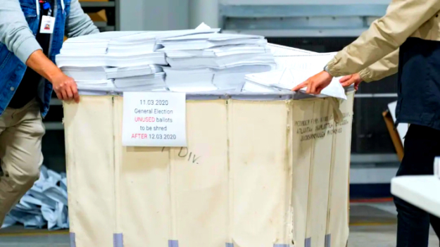 DOJ confirma que intervendrá en demanda contra plazo para voto por correo en Georgia