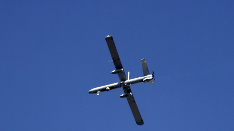 Imagen ilustrativa de un dron de inteligencia. (Foto de JACK GUEZ/AFP vía Getty Images)