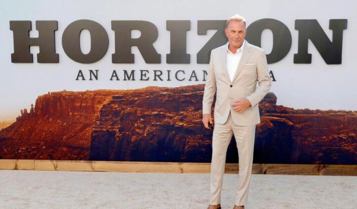 Kevin Costner asiste al estreno en Estados Unidos de "Horizon: An American Saga - Chapter 1" en Los Ángeles, California, el 24 de junio de 2024. (Frazer Harrison/Getty Images)