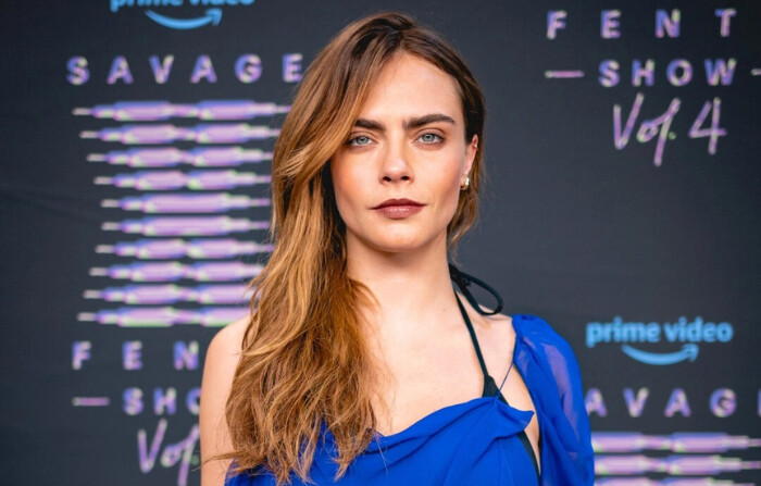 Cara Delevingne asiste al Savage X Fenty Show Vol. 4 de Rihanna en Simi Valley, California, el 9 de noviembre de 2022. (Matt Winkelmeyer/Getty Images para Rihanna's Savage X Fenty Show Vol. 4 presentado por Prime Video).