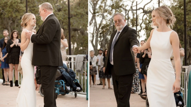 El padre de la novia colapsa en medio del baile y los invitados le salvan la vida: «Un milagro»