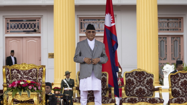 El primer ministro de Nepal, Sharma Oli, este 15 de julio. EFE/EPA/NARENDRA SHRESTHA