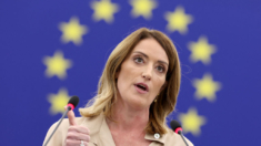 Roberta Metsola es reelegida presidenta del Parlamento Europeo
