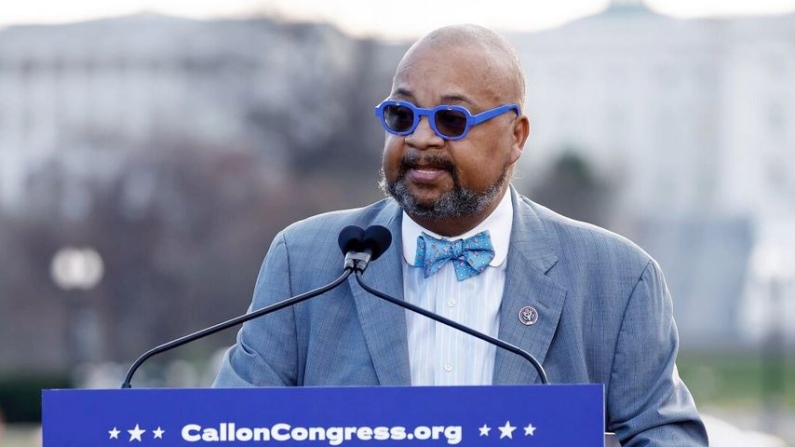 El congresista Donald Payne, Jr. (D-N.J.) en un acto en Washington el 12 de marzo de 2024. (Paul Morigi/Getty Images para Fight Colorectal Cancer)