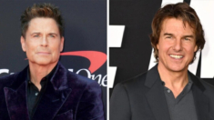 Rob Lowe recuerda que Tom Cruise lo noqueó «completamente» mientras boxeaban