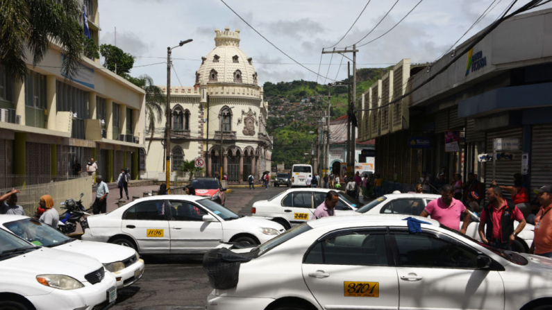 Plaza Central de Tegucigalpa, el 6 de julio de 2018. ( ORLANDO SIERRA/AFP vía Getty Images)