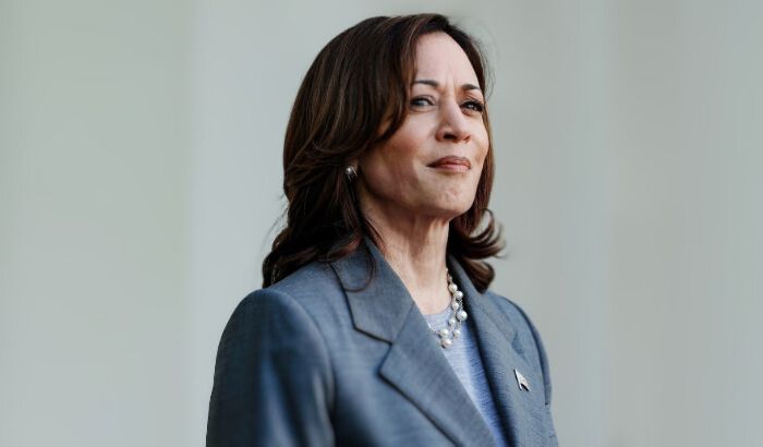 La vicepresidenta Kamala Harris. (Anna Moneymaker/Getty Images)