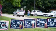 Hombre atropella a simpatizante de Trump de 80 años con un todoterreno y luego se suicida