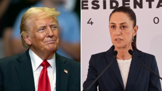 Trump dice que los cárteles de la droga gobiernan México, Sheinbaum expresa su desacuerdo