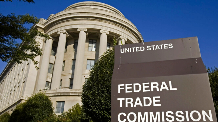 El edificio de la Comisión Federal de Comercio (FTC) en Washington, el 19 de septiembre de 2006. (Paul J. Richards/AFP vía Getty Images)