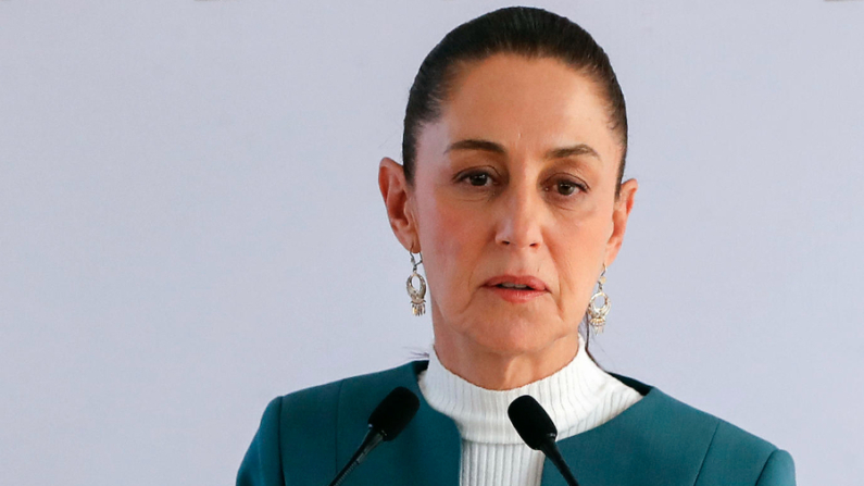 La presidenta electa de México, Claudia Sheinbaum, participa en una rueda de prensa el 25 de julio de 2024, en la Ciudad de México (México). EFE/Mario Guzmán